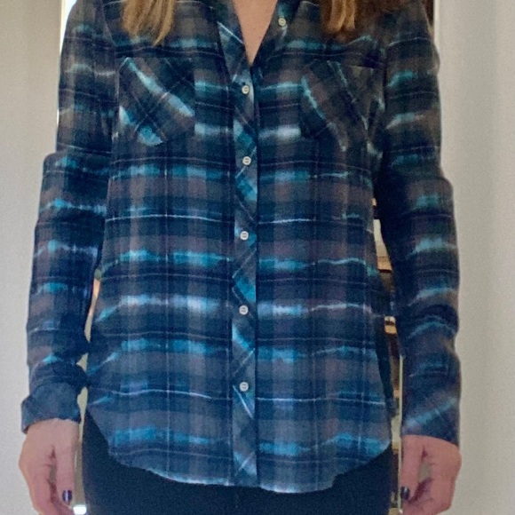 Plaid button down - Picture 3 of 4